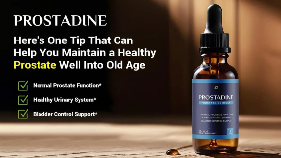 Prostadine prostate health supplement dropper bottle for daily prostate support